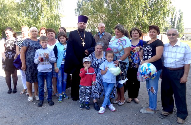 Священнослужитель стал гостем Дня села в Грязинском районе