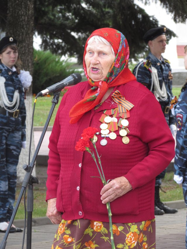 Минутой молчания грязинцы почтили память погибших в годы Великой Отечественной войны