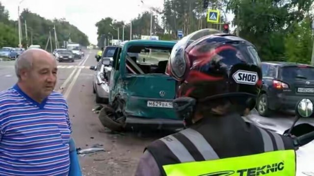 Массовое ДТП: на трассе Липецк-Грязи столкнулись 5 машин