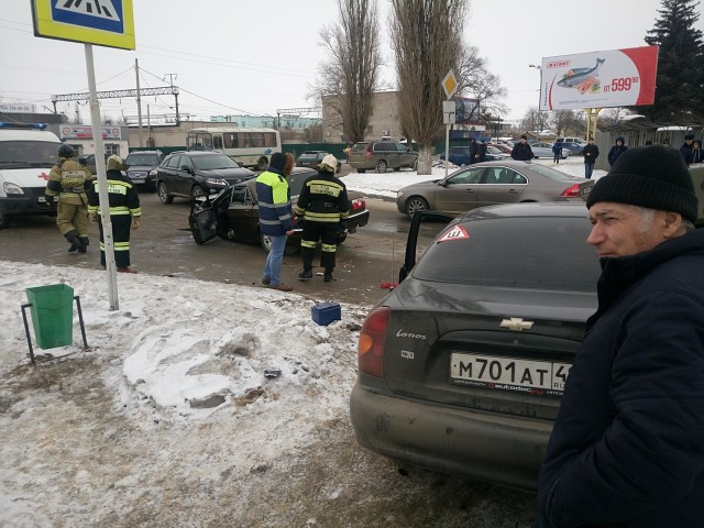 В Грязях из-за инсульта водителя пострадало несколько транспортных средств