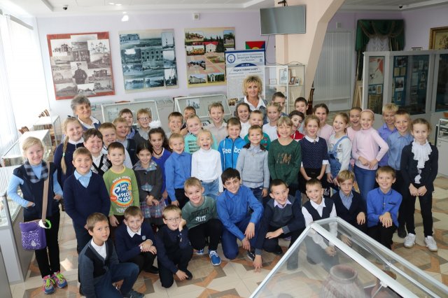 Для школьников города Грязи состоялась экскурсия по краеведческому музею