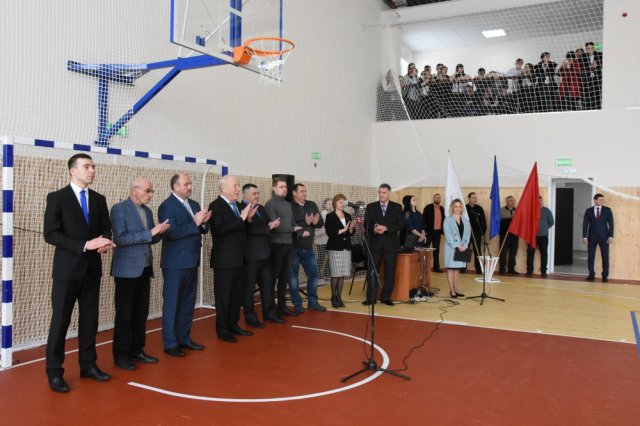 В Грязях состоялось открытие детско-юношеской спортивной школы после реконструкции
