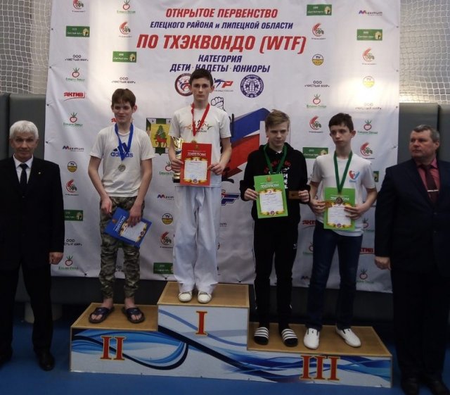 Грязинский спортсмен стал чемпионом области по тхэквондо