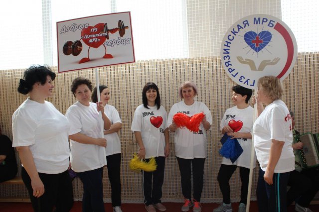 Медработники Грязинской МРБ поучаствовали в фестивале спорта