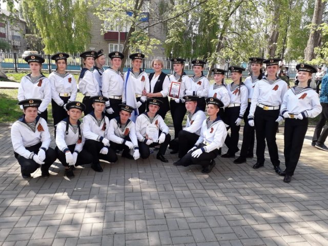 Торжественное мероприятие «Победный май» состоялось в рамках "Вахты памяти" в школе №4