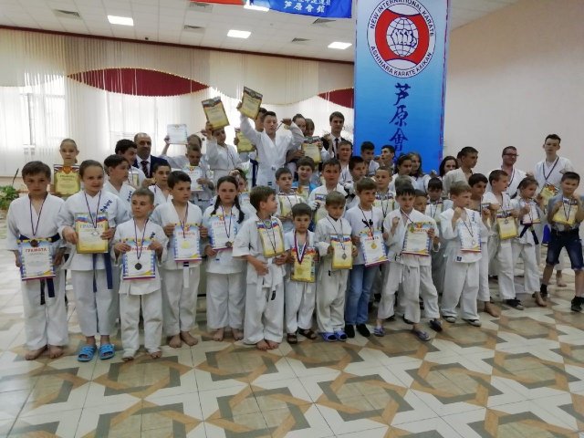 В Грязинском районе состоялись соревнования по Ашихара-каратэ