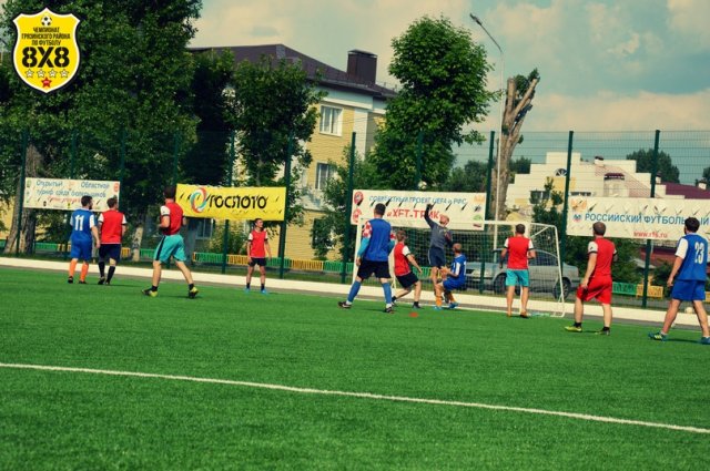 Отчёт о 5 туре чемпионата Грязинского района по футболу 8х8 - 1 и 2 дивизионы