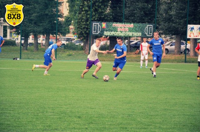 Отчёт о 6-м туре чемпионата Грязинского района по футболу 8х8 (1-2 дивизионы)
