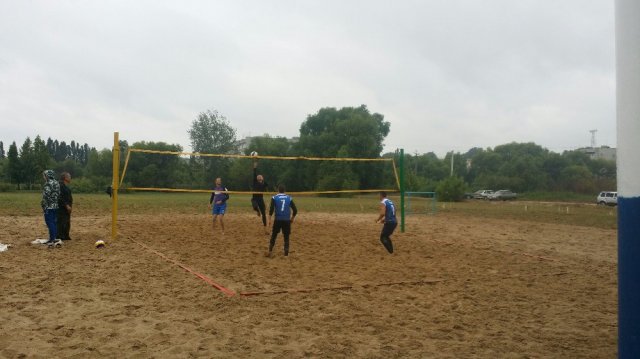 В Грязях прошёл турнир по пляжному волейболу