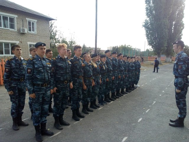 Грязинские гимназисты провели осенний кадетский забег