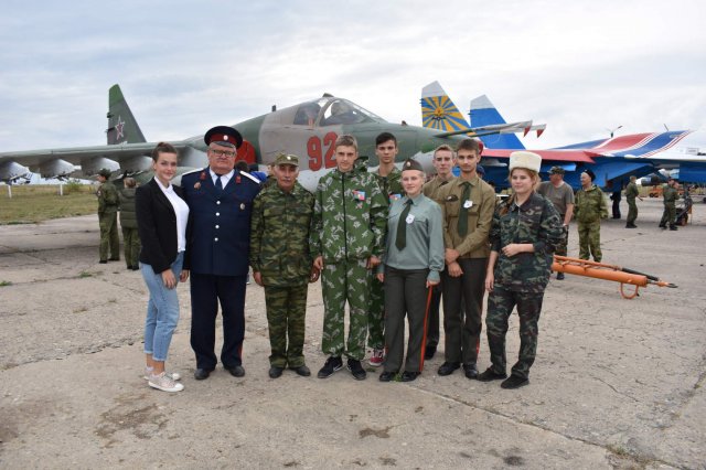В рамках открытого Полевого выхода казачьей молодёжи грязинцы показали наивысший пилотаж