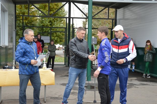Состоялось награждение чемпионата Грязинского района по футболу 8х8