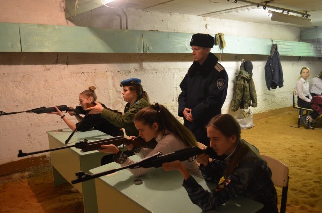В Грязинском районе прошли соревнования по стрельбе из пневматической винтовки