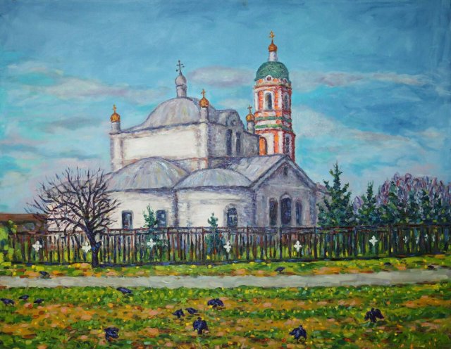 В Грязинском музее появились картины Андрея Куликова