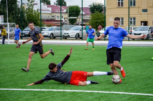 Шестой тур «Чемпионата в Грязинском районе по футболу 8X8»