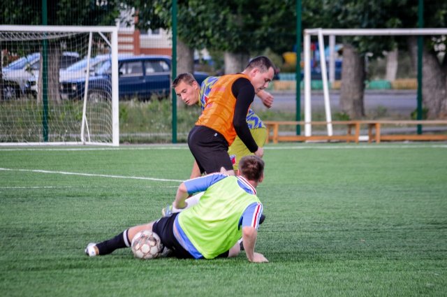 Седьмой тур Чемпионата в Грязинском районе по футболу 8X8