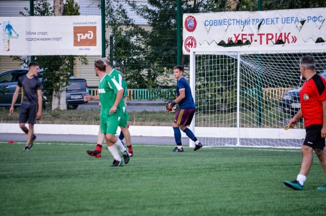 Седьмой тур Чемпионата в Грязинском районе по футболу 8X8