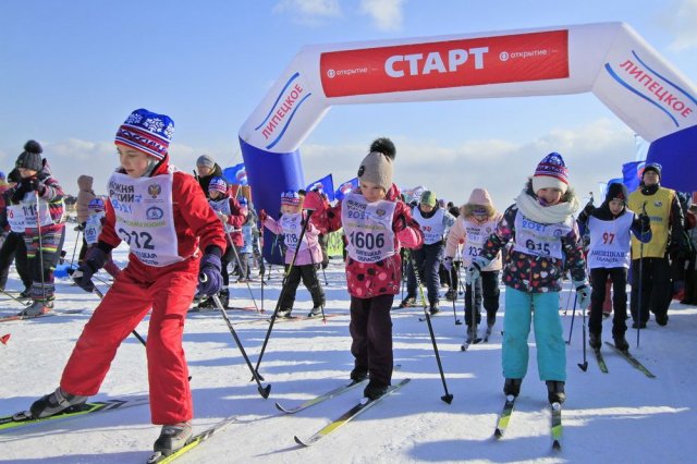 3000 лыжников Липецкой области соревновались в прошедшую субботу