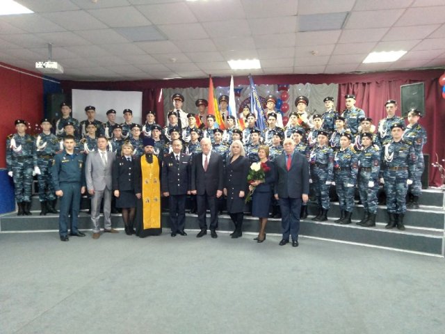 Грязинских гимназистов посвятили в кадеты