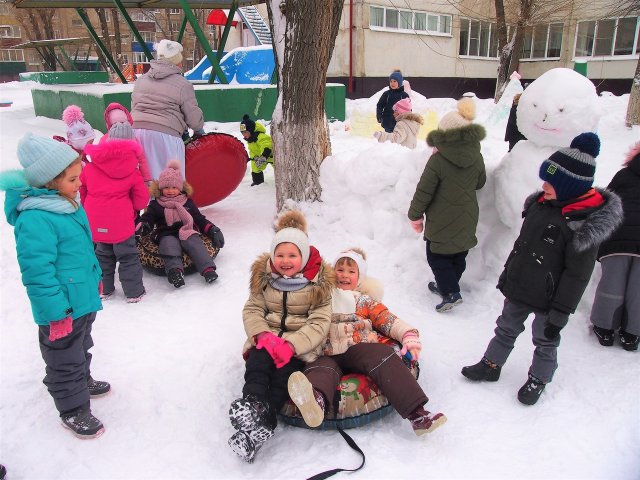 В Грязях прошли "Малые Зимние Олимпийские игры" для дошкольников