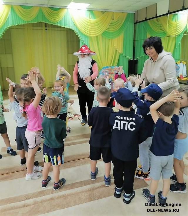 Дошкольники участвуют в акции «Внимание, дети!»