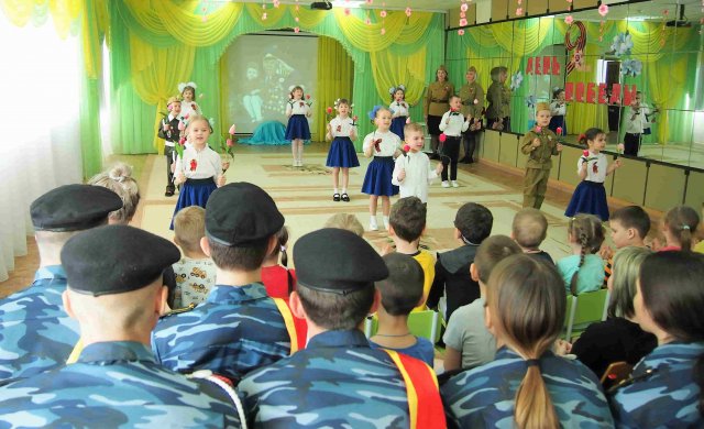 В преддверии 9 мая, в детском саду прошли праздничные мероприятия, посвященные 78 годовщине Дня Победы в Великой Отечественной Войне