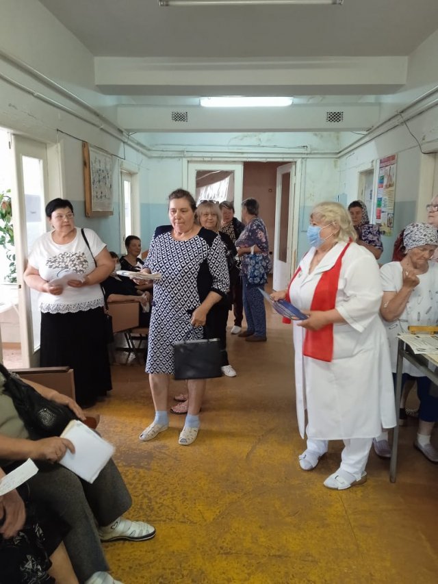 Село Карамышево принимает  «Эстафету здоровья» 