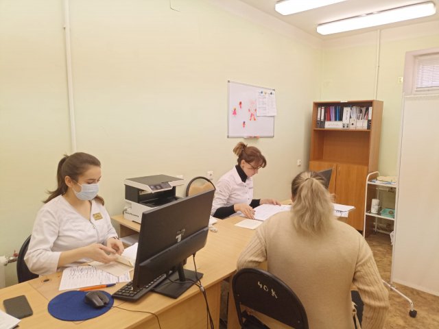 17 октября 2023 года на базе поликлиники Грязинской центральной районной больницы прошла областная акция «Здоровое долголетие»